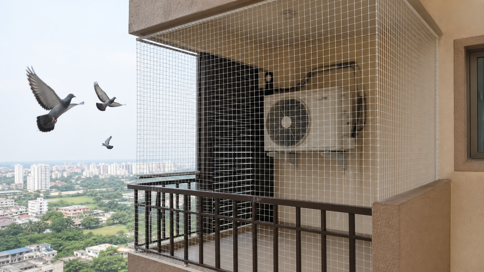 Pigeon Net Installation